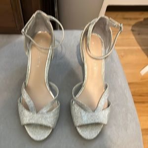 Brand new never worn Kelly and Katie silver heels